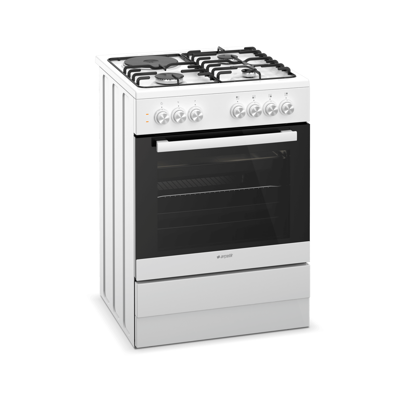 Arçelik 8431 Beyaz Ocaklı Fırın