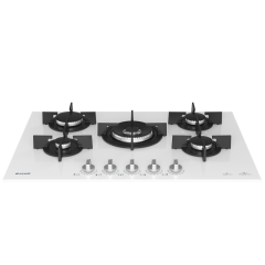 Arçelik OCD T 752-1 DWKB Wok Gözlü Beyaz Cam Ankastre Ocak