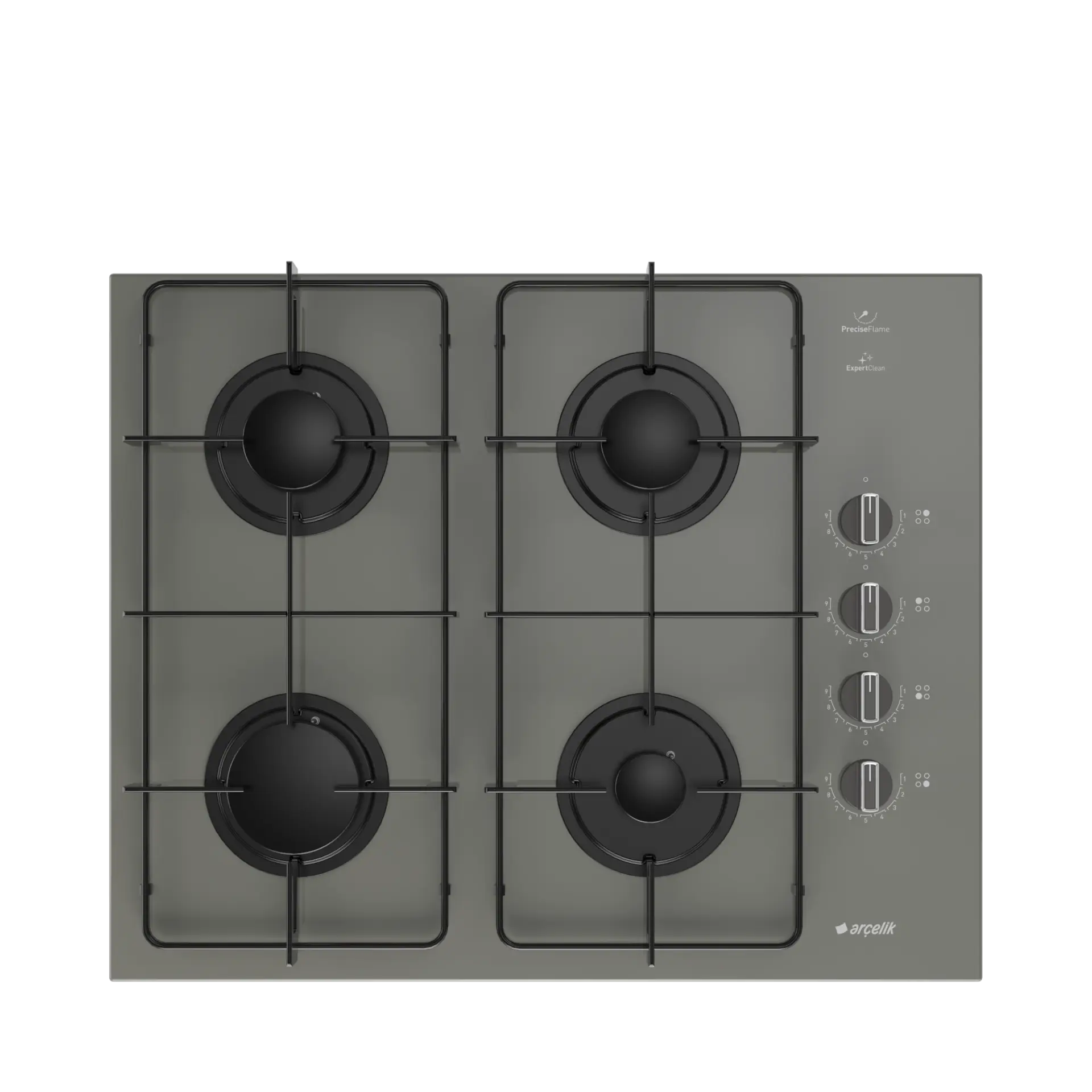 Arçelik OCD D 651-2 EKG Gazlı Cam Tablalı Ocak