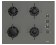 Arçelik 65 CM OCAKLI AVANTAJ GRİ ANKASTRE SET AFC 340 G + 651 EG + ADE 606 2 G