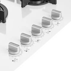 Arçelik OCD T 752-1 DWKB Wok Gözlü Beyaz Cam Ankastre Ocak