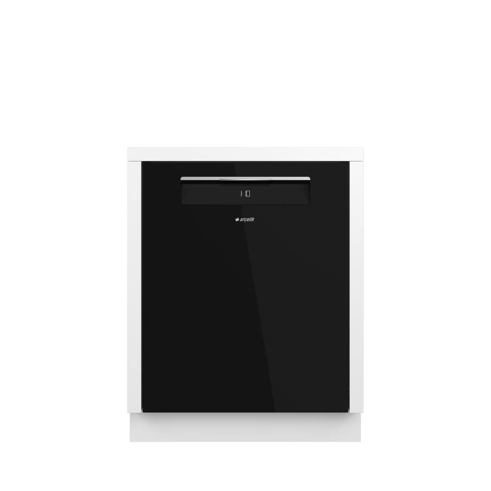 Arçelik ABC 160 S Siyah 6 Programlı Ankastre Bulaşık Makinesi