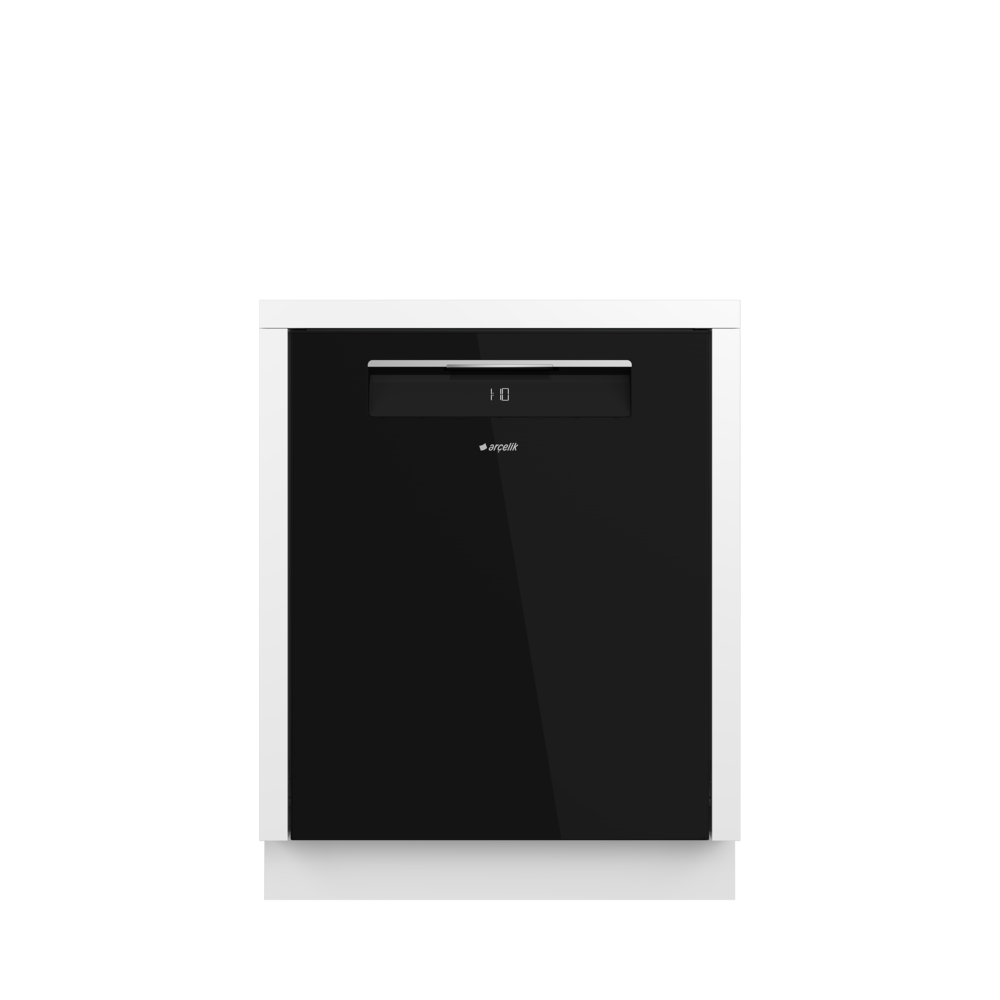 Arçelik ABC 160 S Siyah 6 Programlı Ankastre Bulaşık Makinesi