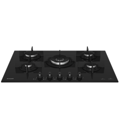 Arçelik OCD T 752-1 DWKS Wok Gözlü Siyah Cam Ankastre Ocak