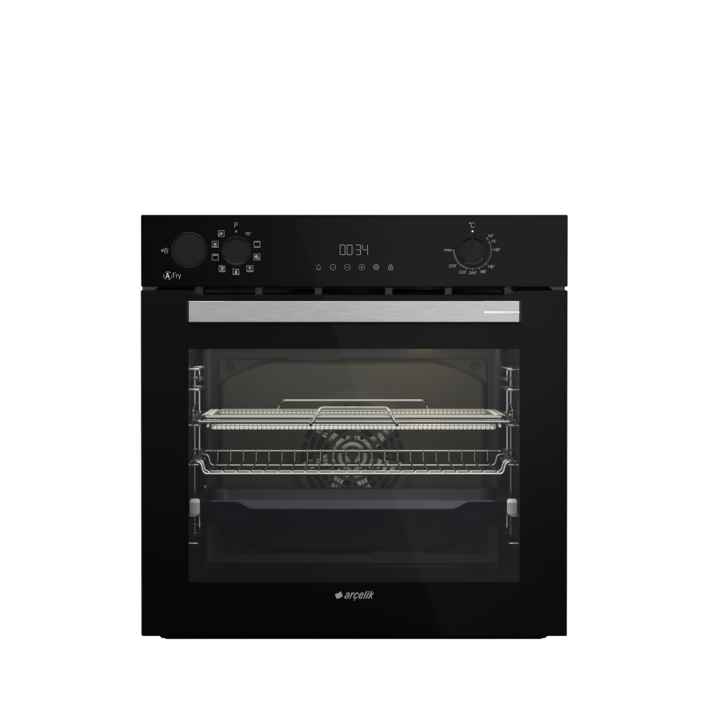 Arçelik AFC 361 S Siyah A Fry Ankastre Fırın