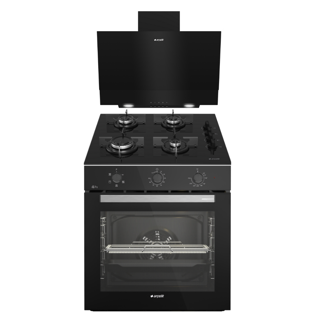 Arçelik Siyah Ankastre Cam Set