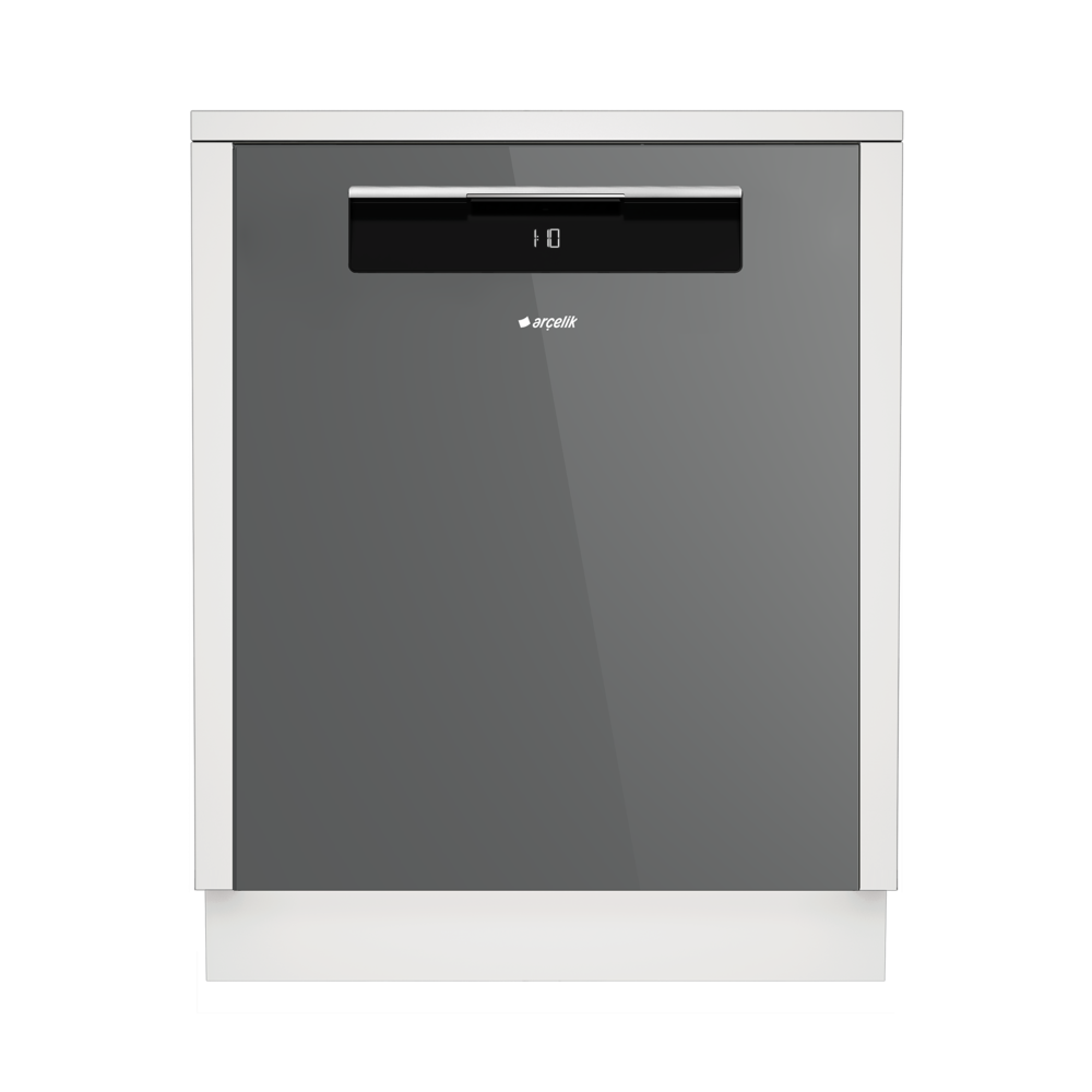 Arçelik ABC 160 G Gri 6 Programlı Ankastre Bulaşık Makinesi