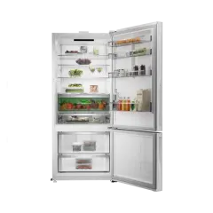 Arçelik 278551 EBC AI Fit Beyaz Cam Yapay Zeka Teknolojili Alttan Donduruculu Buzdolabı