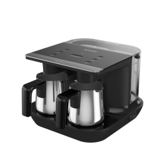 Arçelik TKM 9961 S Siyah Çelik İkili Türk Kahve Makinesi