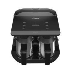 Arçelik TKM 9961 S Siyah Çelik İkili Türk Kahve Makinesi