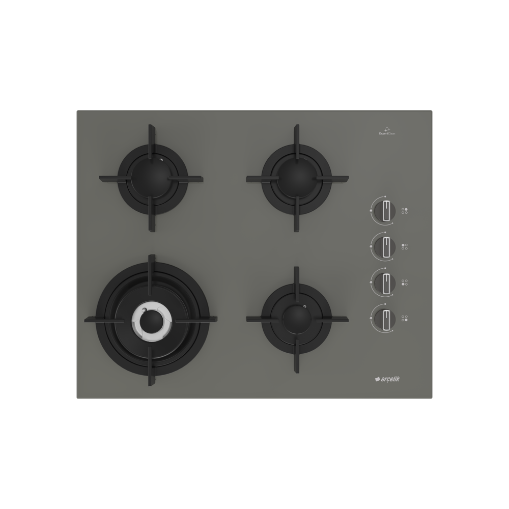 Arçelik OCD T 651 DWG Fibona Serisi Gazlı Cam Tablalı Ocak