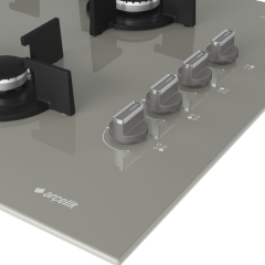 Arçelik OCD T 651 DWG Fibona Serisi Gazlı Cam Tablalı Ocak