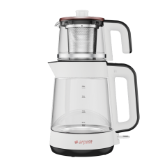 Arçelik CM 6964 Resital Beyaz 1900 W Cam Demlikli Çay Makinesi